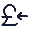 Pound Receive icon preview