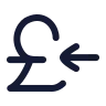 Pound Receive icon preview