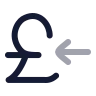 Pound Receive icon preview