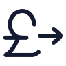 Pound Send icon preview