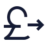 Pound Send icon preview
