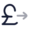 Pound Send icon preview
