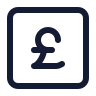 Pound Square icon preview