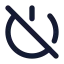 Poweroff icon with solid rounded style