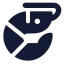 Prawn icon with solid standard style