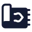 Prayerrug icon with solid standard style