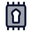 Prayerrug icon with duotone rounded style