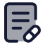 Prescriptions icon with duotone standard style