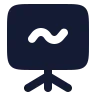 Presentation Line Chart 01 icon preview