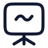 Presentation Line Chart 01 icon preview