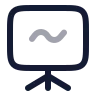 Presentation Line Chart 01 icon preview