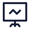 Presentation Line Chart 02 icon preview