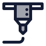 Printer 3 D icon preview
