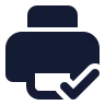 Printer Check icon preview