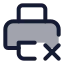 Printerx icon with duotone standard style