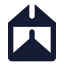 Prism icon with solid standard style