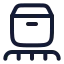 Productloading icon with stroke rounded style