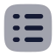 Profile icon with bulk rounded style