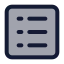 Profile icon with duotone standard style
