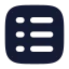 Profile icon with solid rounded style