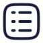 Profile icon with stroke rounded style