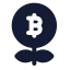Profit icon with solid standard style