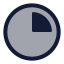 Progress icon with duotone standard style