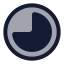 Progress icon with duotone standard style