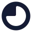 Progress icon with solid standard style