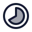 Progress icon with duotone standard style