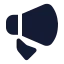 Promotion icon with solid standard style