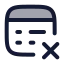Propertydelete icon with duotone rounded style