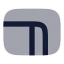 Proportions icon with bulk rounded style