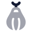 Punchingball icon with bulk rounded style