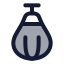 Punchingball icon with duotone standard style