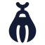 Punchingball icon with solid rounded style