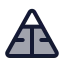 Pyramidmaslowo icon with duotone standard style