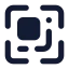 Qrcodescan icon with solid standard style