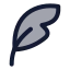 Quillwrite icon with duotone rounded style