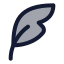 Quillwrite icon with duotone standard style
