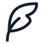 Quillwrite icon with stroke standard style