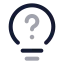 Quiz icon with twotone rounded style