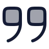 Quote Down icon preview