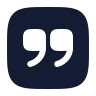 Quote Down Square icon preview