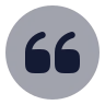 Quote Up Circle icon preview