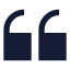 Quoteup icon with solid sharp style