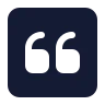 Quote Up Square icon preview
