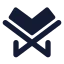 Quran icon with solid standard style