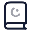 Quran icon with twotone rounded style