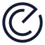 Radar icon with stroke sharp style